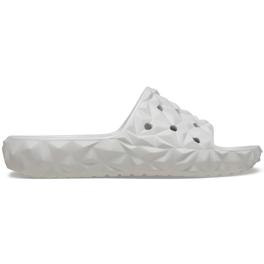 Amazon.com | Crocs Classic Geometric Slide V2 Atmosphere